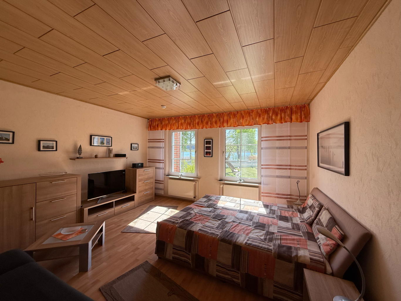 Gemütlicher Wohn-/Schlafraum