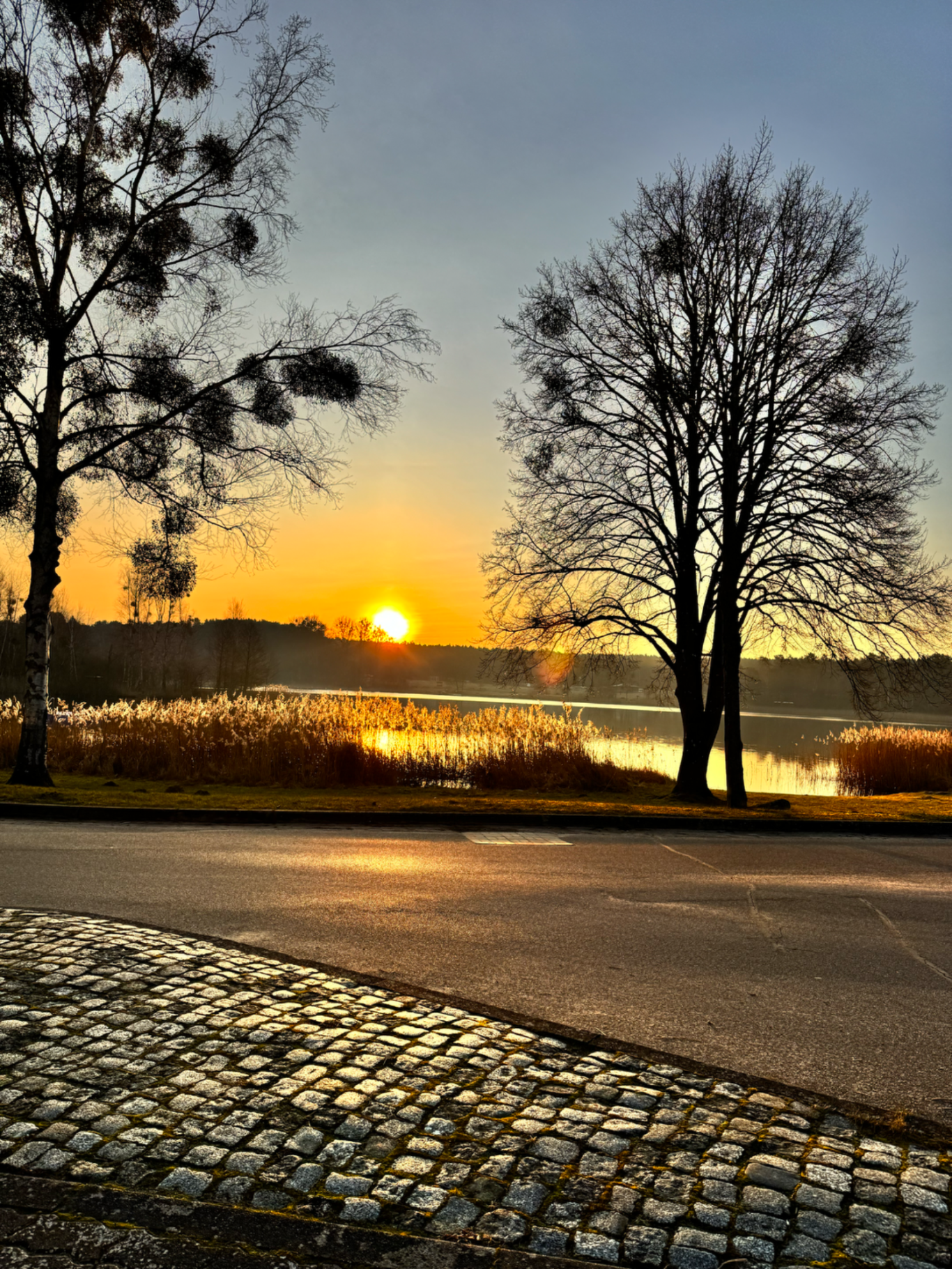 Herbstliche Morgenstimmung am Kluger See